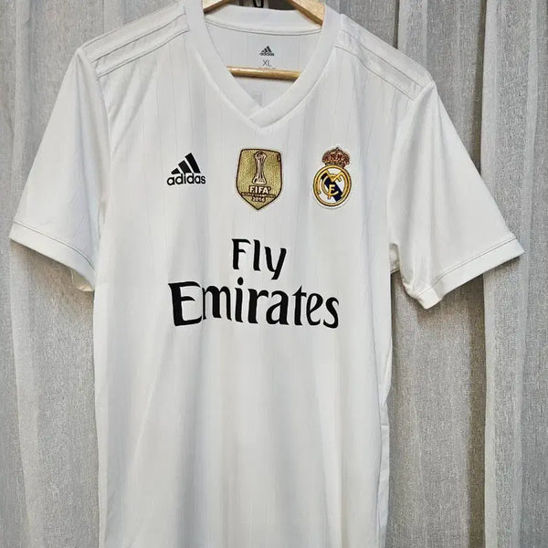 [BUNJANG] Adidas Real Madrid Sergio Ramos XL FIFA Club World Cup Champions Jersey / 아디다스 레알마드리드 세르히오 라모스 XL