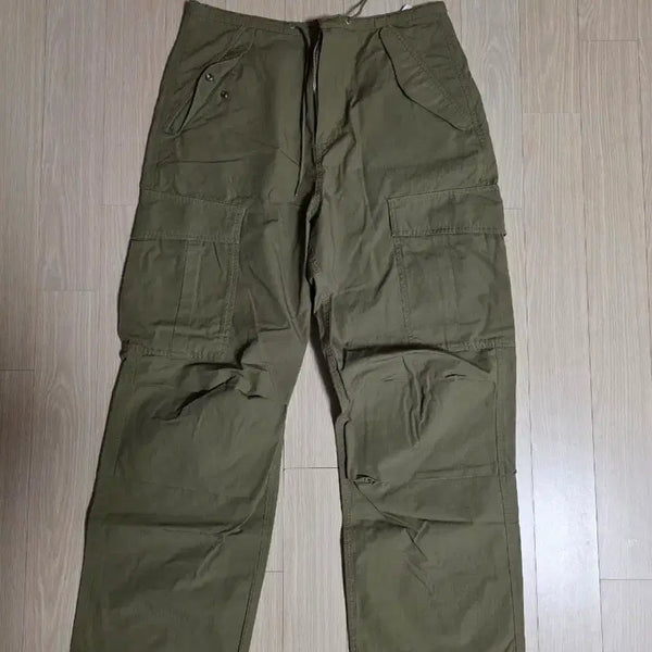 [BUNJANG] Uniform Bridge Khaki Fatigue Cargo Workwear Pants (Men's M, Waist 30-32) / 남자 남성M 30~32 유니폼브릿지 카키색 퍼티그 카고 워크에어 팬츠