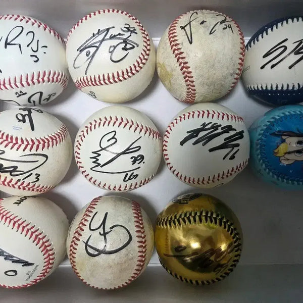 [BUNJANG] Assorted Signed Baseball Collection / 사인볼 정리 1