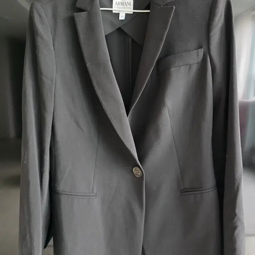 [BUNJANG] Giorgio Armani Collezioni Black Jacket / 아르마니 꼴레지오니 블랙 자켓