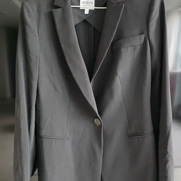 [BUNJANG] Giorgio Armani Collezioni Black Jacket / 아르마니 꼴레지오니 블랙 자켓