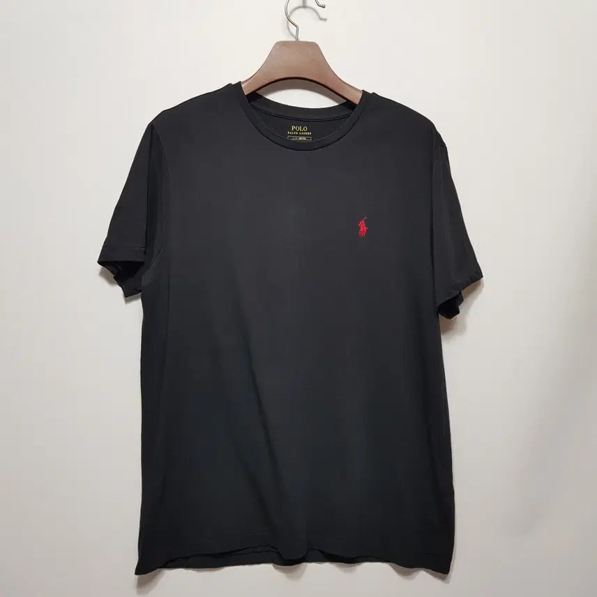 [BUNJANG] Polo Ralph Lauren Red Pony Round Neck T-Shirt / 정품/폴로랄프로렌/레드포니라운드반팔티/L(105)/파라오쇼핑