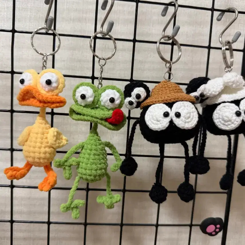 [BUNJANG] Handmade Knitted Keychain / 뜨개질로 만든 키링 팔아요