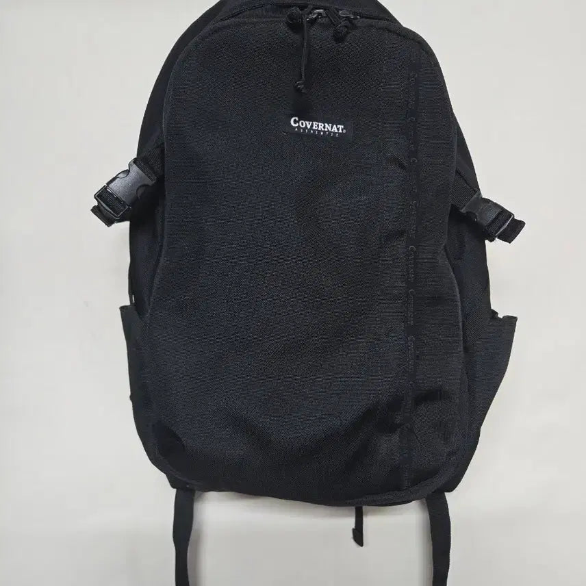 [BUNJANG] Covernat Black Backpack Notebook Bag / 커버낫 백팩 블랙 책가방 노트북 가능