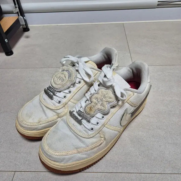 [BUNJANG] Nike Scott Air Force 1 Low White (265mm) / 나이키 스캇 에어포스 265