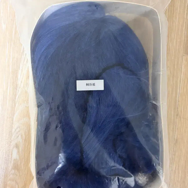 [BUNJANG] Blue Short Bob Wig / [급전] 파랑 단발 통가발 코스프레가발 팝니다!