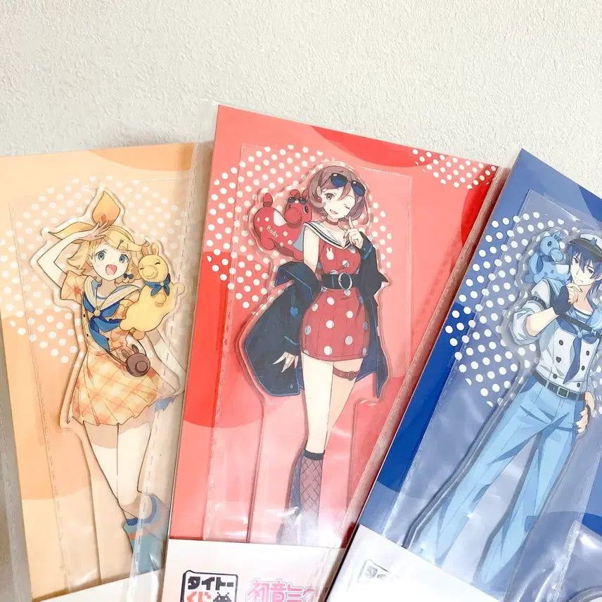 [BUNJANG] Hatsune Miku x Taito x Rody Collaboration Acrylic Standee Bundle Set / 하츠네미쿠 타이토 로디 린 카이토 콜라보 아크릴 일괄