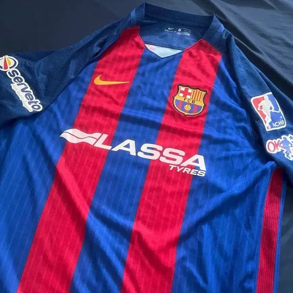 [BUNJANG] Barcelona 16-17 Authentic Ice Hockey Team Jersey XL / 바르셀로나 16-17 유니폼 어센틱 아이스하키 팀 마킹 us XL