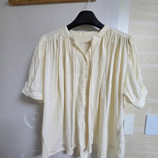 [BUNJANG] As If Reine Shirring Blouse / 애즈이프 렌느 셔링 블라우스