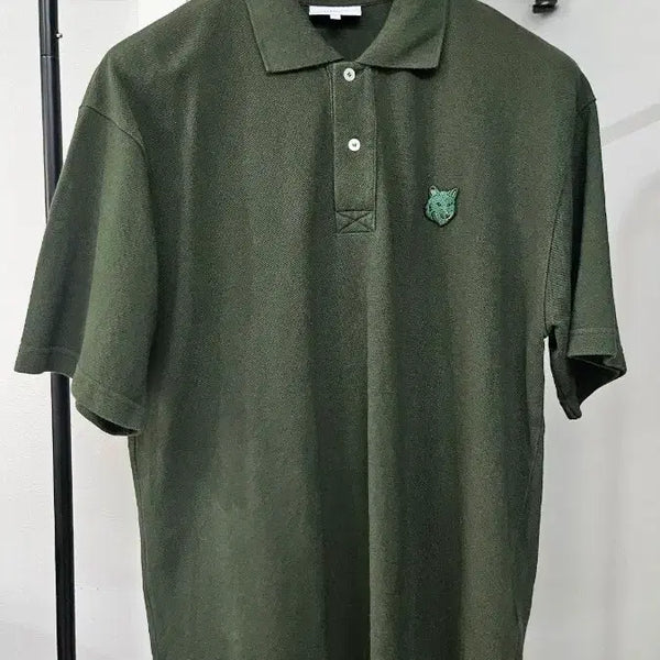 [BUNJANG] Maison Kitsuné 24SS Cotton Short Sleeve Polo Shirt / (백화점정품)메종키츠네 24ss코튼반팔