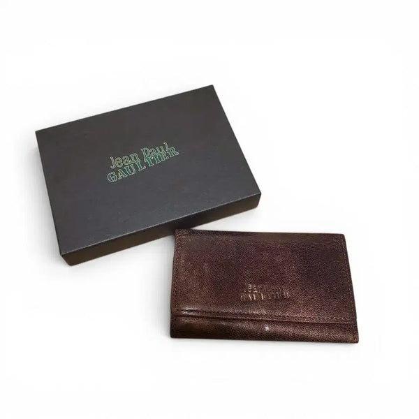 [BUNJANG] Jean Paul Gaultier Leather Vintage Keychain Wallet / 장폴고티에 가죽 빈티지 키체인 지갑