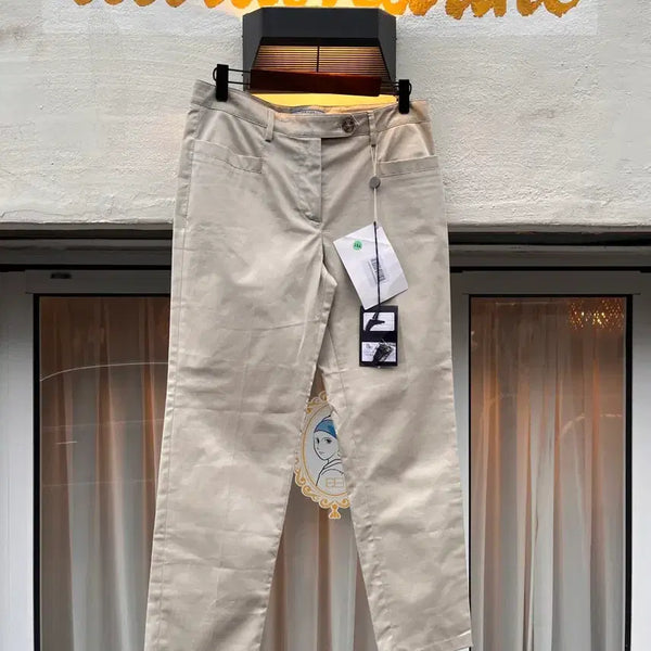 [BUNJANG] Prada Gabardine Stretch Slim Straight Pants (Made in Italy) Size 40 / 프라다 개버딘 스트레치 슬림 스트레이트 팬츠(이탈리아제) (사이즈 40)
