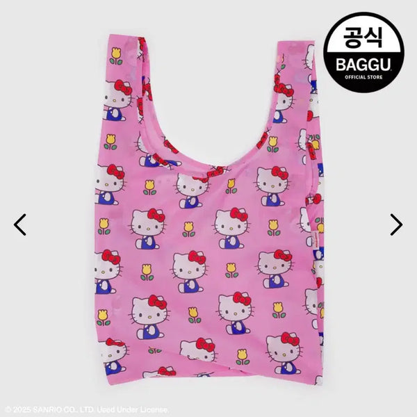 [BUNJANG] Baku Sanrio Standard Hello Kitty Eco Bag / (새상품) 바쿠 산리오 스탠다드 헬로키티 에코백