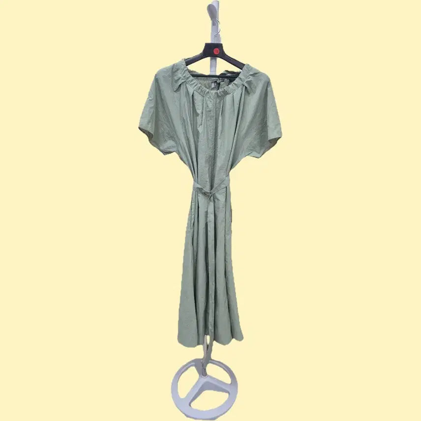 [BUNJANG] Mint Color Shirring Detail Mini Dress / 민트색  원피스(새상품)