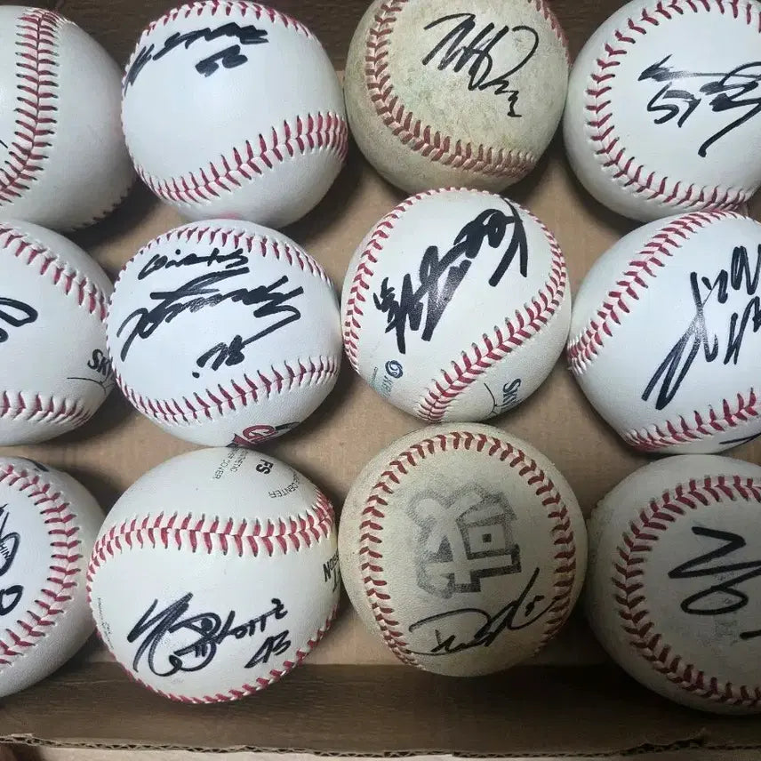 [BUNJANG] Baseball Signed Ball Collection / 사인볼정리4