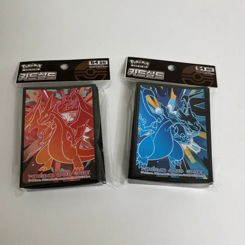 [BUNJANG] Pokemon Card Game: Mega Charizard X & Y Premium Card Sleeves Set / 포켓몬 카드 실드 프리미엄 메가 리자몽 X,Y