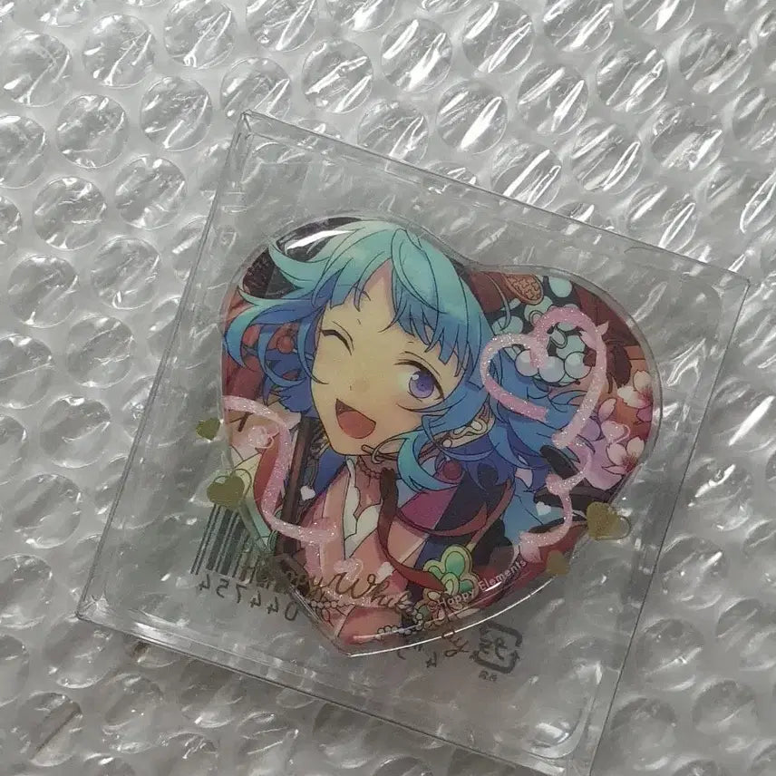 [BUNJANG] Ensemble Stars! White Day Heart Can Badge Hajime (Sealed) / 앙스타 화이트데이 하트 캔뱃지 하지메 미개봉