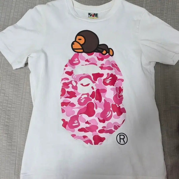 [BUNJANG] BAPE Camo Milo Short Sleeve T-Shirt / BAPE 베이프 카모 마일로 반팔 티셔츠 2xs