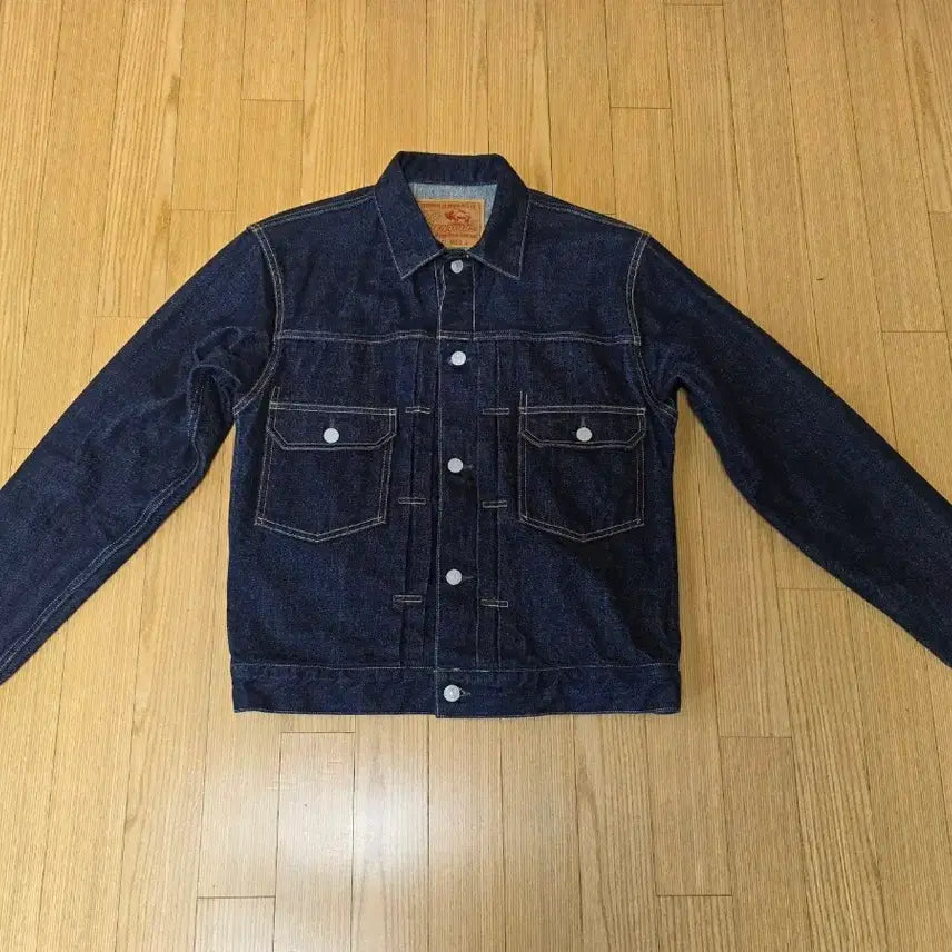 [BUNJANG] Pherrow's 407J-SW 50's 2nd Gen Denim Jacket Size 40 / 페로우즈 407J-SW 50's 2세대 데님 자켓 40 사이즈
