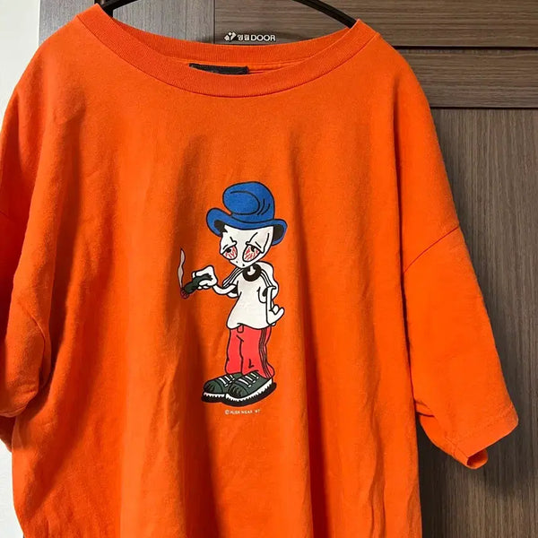[BUNJANG] 90s Alien Wear Vintage Skateboard T-Shirt / 90s alien wear 빈티지 스케이트보드 반팔티