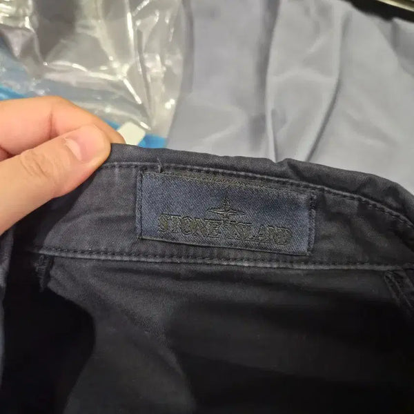 [BUNJANG] Stone Island Ghost Piece Navy Shirt Jacket / XXL 스톤 아일랜드 고스트피스 네이비 셔츠자켓