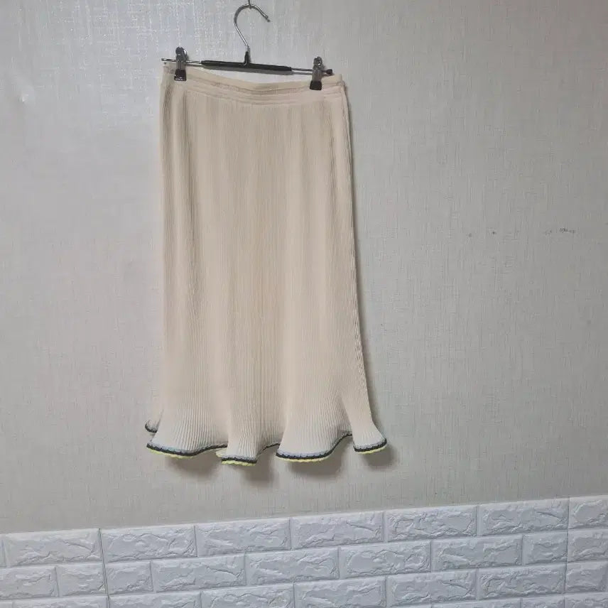 [BUNJANG] SJSJ Pleated Skirt Ivory / SJSJ플리츠스커트