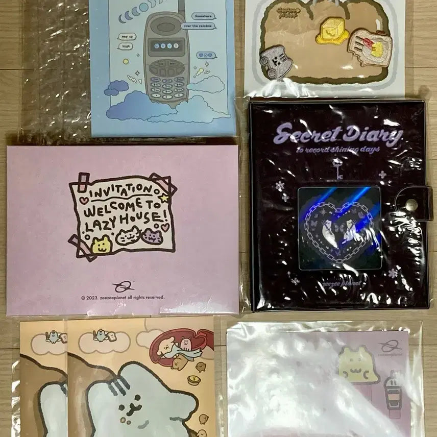 [BUNJANG] Jiji Planet Discontinued Stationery Bundle Diary Set / [지지플래닛/단종 제품] 소장용 문구 다이어리 일괄 처분