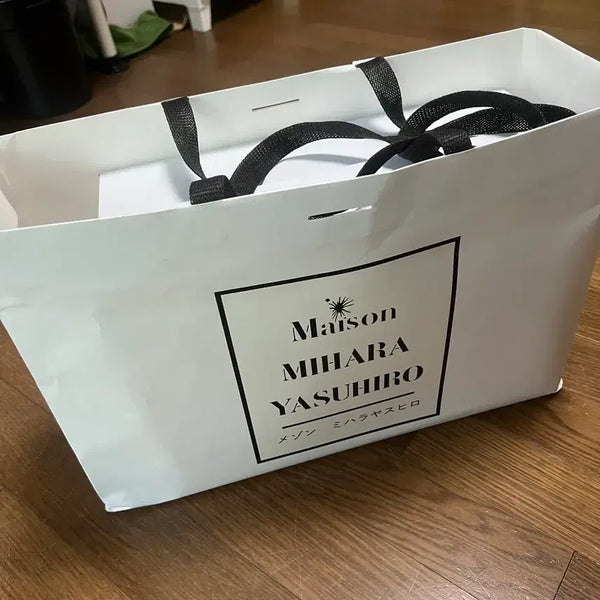 [BUNJANG] Maison Mihara Yasuhiro Blakey OG Sole Canvas Low Top Sneakers Red White / 메종 미하라 야스히로 블레이키 OG 솔 캔버스 로우탑 스니커즈 레드 화이트