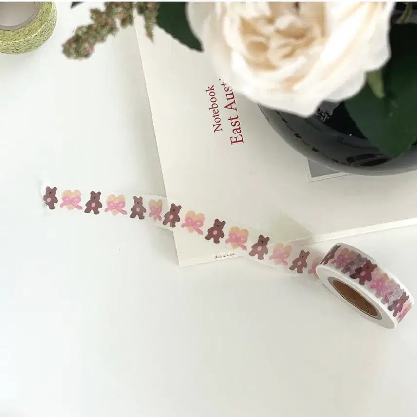 [BUNJANG] iMintit Cookie Bear Washi Tape / 아이민잇 쿠키곰 마테