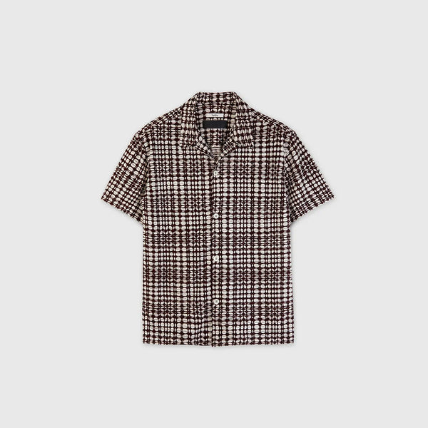 [BUNJANG] Taille Barrosa Jacquard Shirt Moroccan Brown / 타일레 바로사 자카드 셔츠