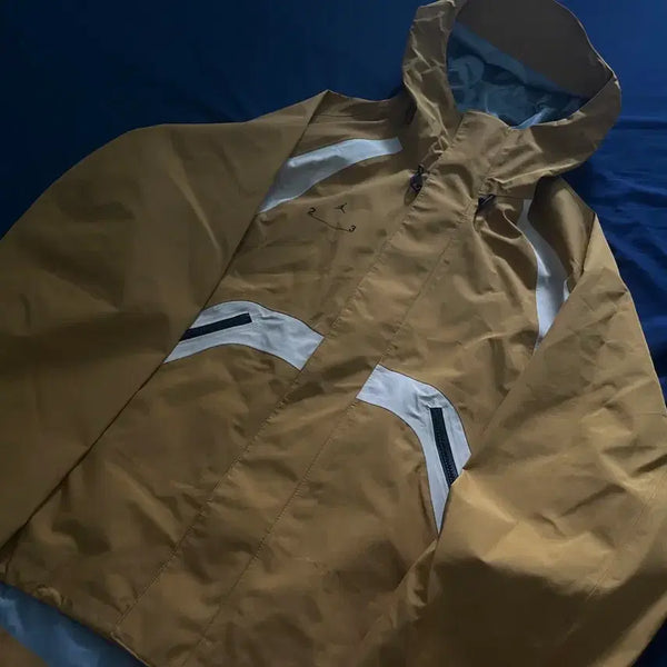 [BUNJANG] Jordan 23 Engineered Gore-Tex Jacket Mustard / 조던 23 엔지니어드 고어텍스 머스타드 자켓 100