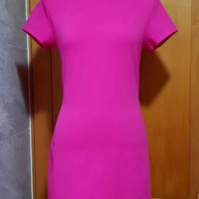 [BUNJANG] Shering Low-Cut Dress (+ Cotton Spandex Dress) - Dancewear, Body Profile, Vacation Look / *특가* 셔링 저지원피스(+면스판원피스추가) 댄스복 바디프로필 휴가룩