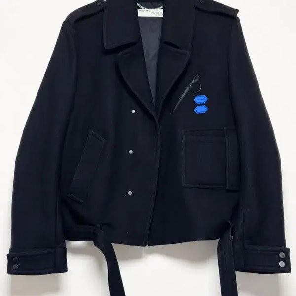 [BUNJANG] Off-White Wool Coat L / [정품 / 백화점판] 오프화이트 코트 L 사이즈