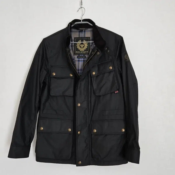 [BUNJANG] Belstaff Fieldmaster Jacket Black (UK 36) Waxed Cotton / [정품/새상품] Belstaff 벨스타프 필드마스터 자켓 블랙 (UK36)