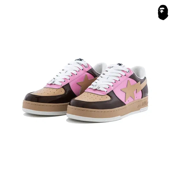 [BUNJANG] BAPE BAPESTA Sneakers Brown Leather Collaboration / 베이프 베이프스타 스니커즈 #6-1
