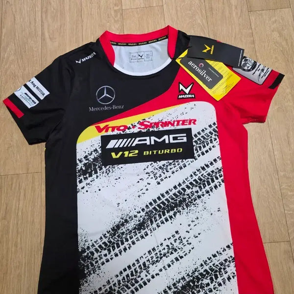 [BUNJANG] Mercedes-Benz x Majera Badminton Jersey (New) / (새상품) 메르세데스 벤츠 마제라 배드민턴 져지