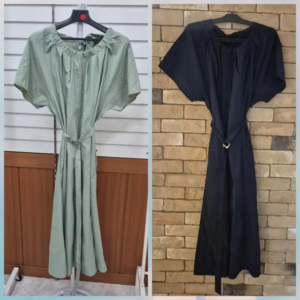 [BUNJANG] Women's Summer Dress with Waist Strap / 여성 원피스 (새상품)