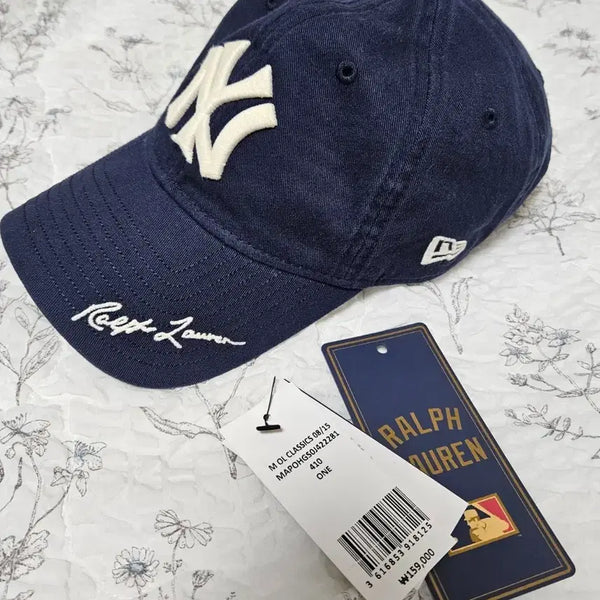 [BUNJANG] Polo Ralph Lauren x MLB New York Yankees Collaboration Ball Cap Navy / 폴로 랄프로렌 x mlb 뉴욕 양키스 볼캡 네이비