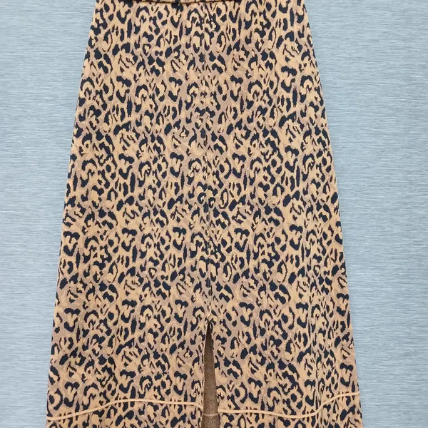 [BUNJANG] Women's Knit Skirt - Size F / 5978 시스템 니트 스커트 F