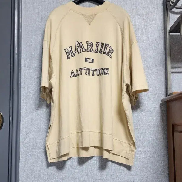 [BUNJANG] SYSTEM Men's Marine Attitude Sweatshirt / 시스템 마린 애티튜드 맨투맨 90F