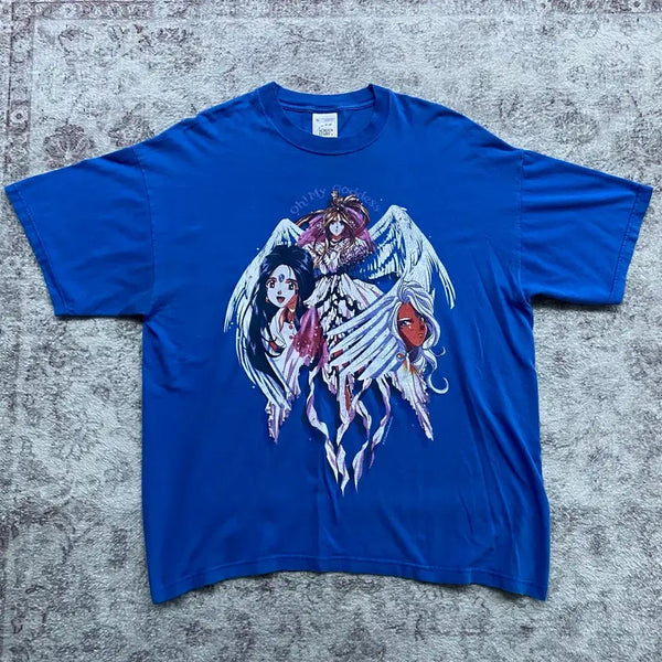 [BUNJANG] 90s Vintage Anime T-Shirt / 오나의여신님 90s 빈티지 애니메이션 티셔츠 애니티