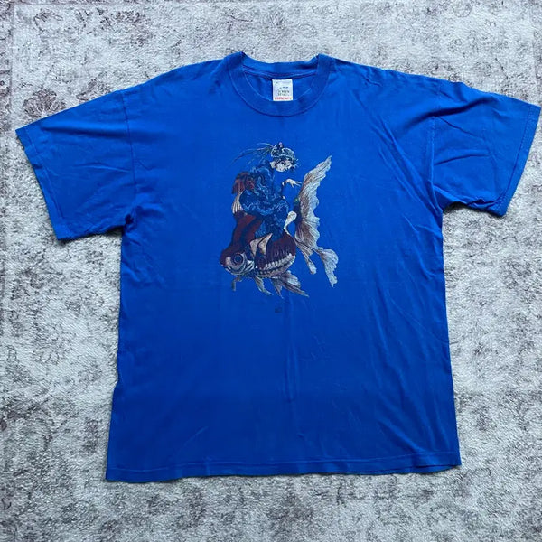 [BUNJANG] Oh My Goddess 00s Vintage Anime T-Shirt / 오나의여신님 00s 빈티지 애니메이션 티셔츠 애니티