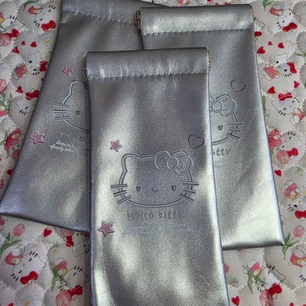 [BUNJANG] Hello Kitty Silver Pouch / 키티 실버 파우치