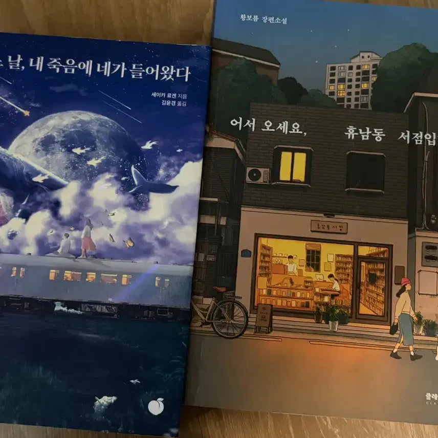 [BUNJANG] Until My Death You Came / Welcome to the Hyunam-dong Bookshop / 어느 날 내 죽음에 네가 들어왔다 / 어서오세요 휴남동 서점입니다