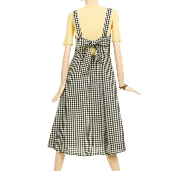 [BUNJANG] SOUP Back Ribbon Lovely Dress / 택있음) SOUP 뒷리본 러블리 원피스