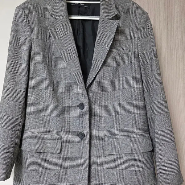[BUNJANG] ZARA BASIC Check Blazer Jacket XS / ZARA BASIC 체크 블레이저 자켓 XS