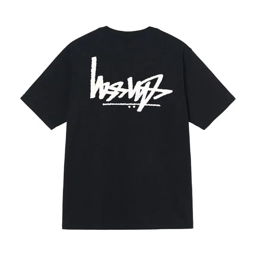 [BUNJANG] Stussy Flipped Tee T-shirt Black / 새상품 스투시 FLIPPED TEE 반팔티 블랙