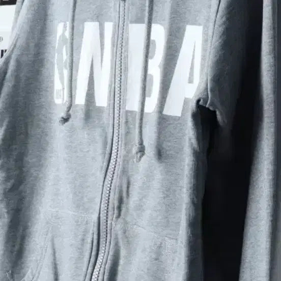 [BUNJANG] NBA Grey Hoodie M / NBA 후드집업 그레이 M