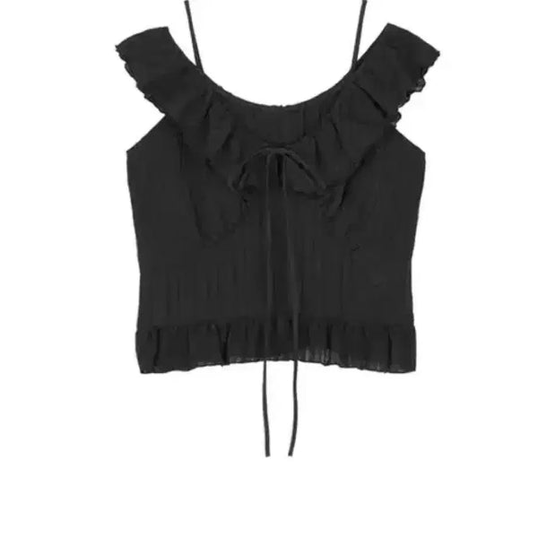 [BUNJANG] OHTH Wendy Blouse (Black) / 온트 웬디 블라우스 S(블랙)