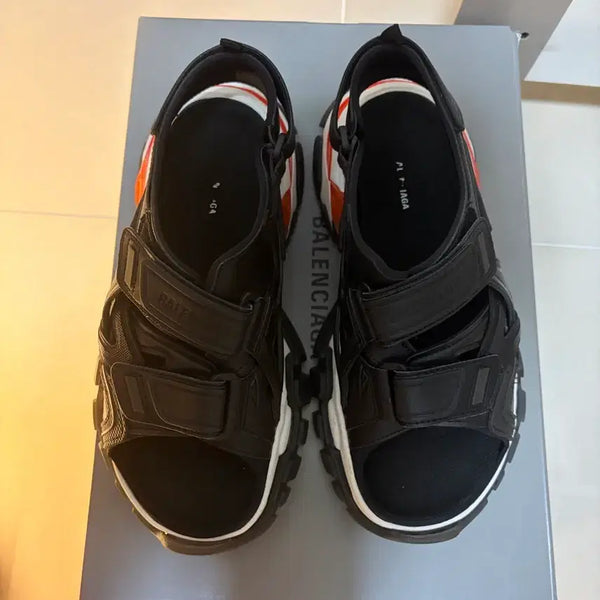 [BUNJANG] Balenciaga Agat Track Sandals Black Size 40 (265-270) / 발렌시가아가 트랙샌들 40 (265-270)